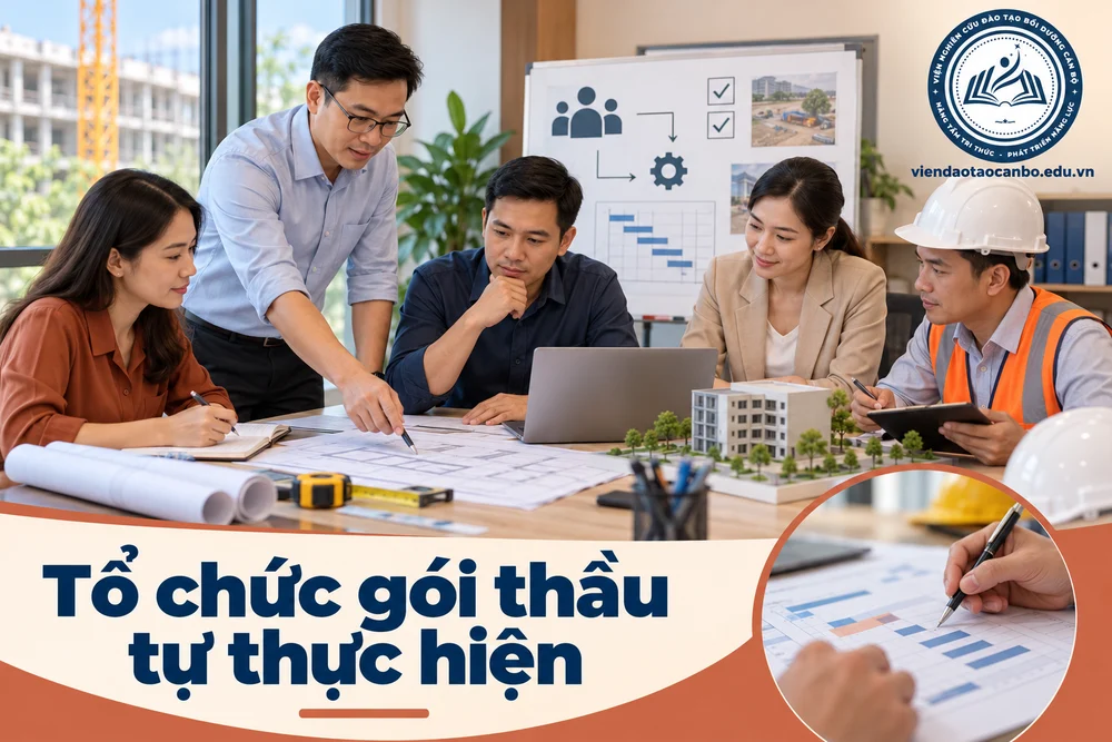 Tổ chức gói thầu tự thực hiện