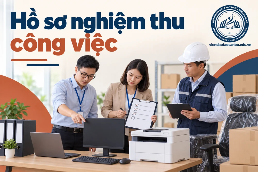 Hồ sơ nghiệm thu công việc