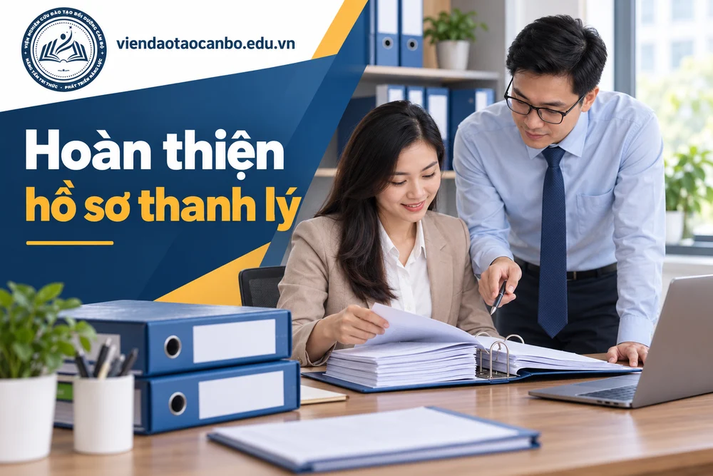 Hoàn thiện hồ sơ thanh lý