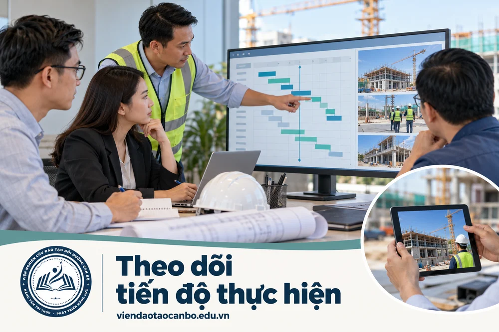 Theo dõi tiến độ thực hiện