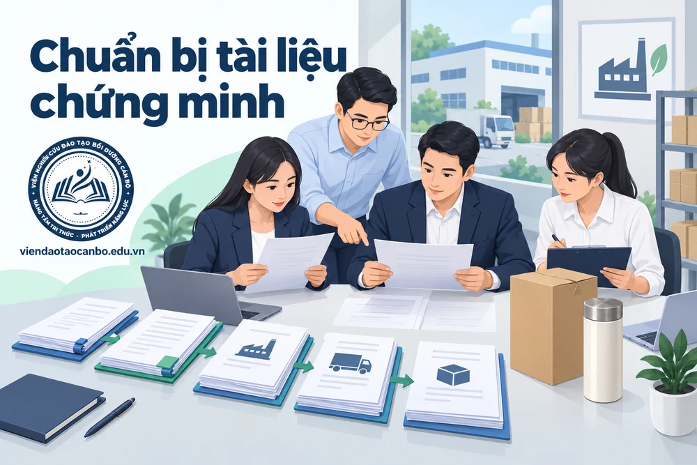 Chuẩn bị tài liệu chứng minh