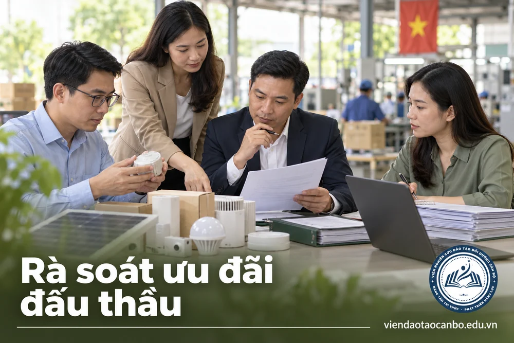 Rà soát ưu đãi đấu thầu