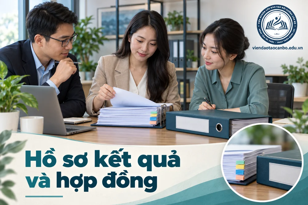 Hồ sơ kết quả và hợp đồng