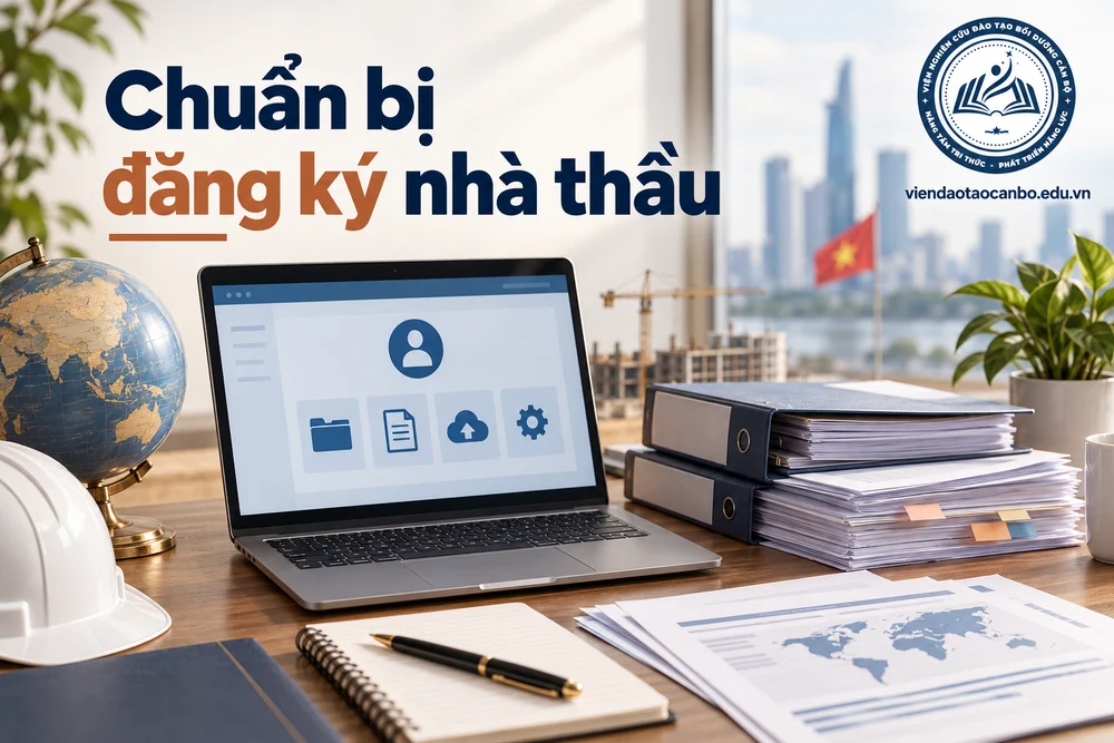 Chuẩn bị đăng ký nhà thầu