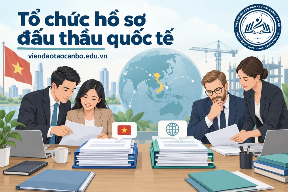 Tổ chức hồ sơ đấu thầu quốc tế