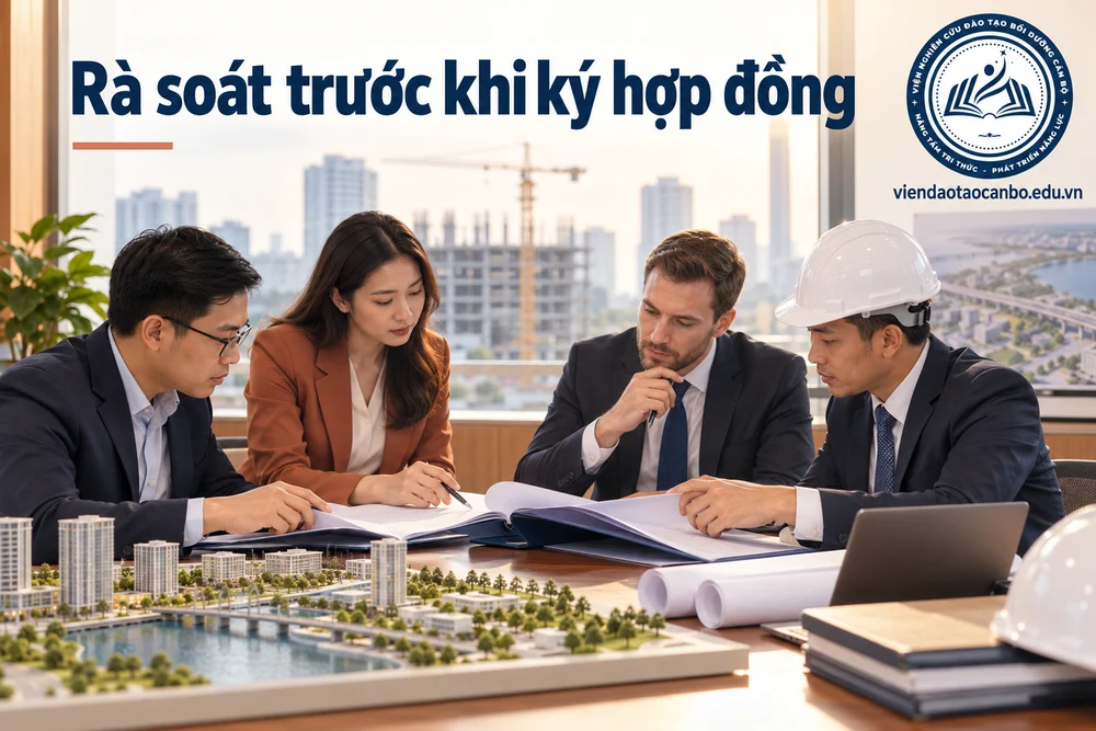 Rà soát trước khi ký hợp đồng