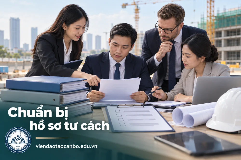 Chuẩn bị hồ sơ tư cách