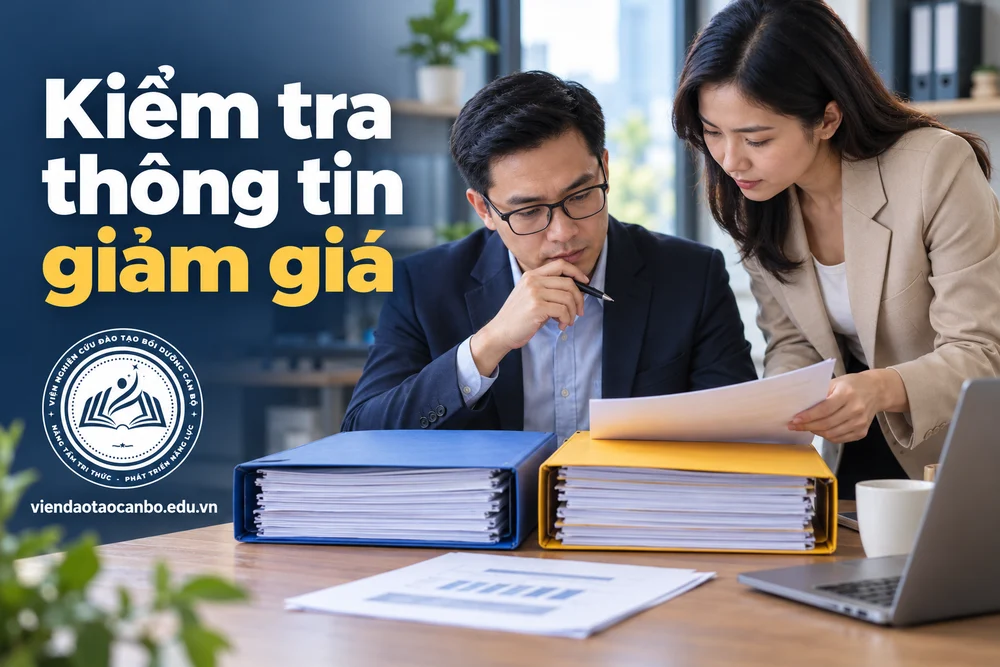 Kiểm tra thông tin giảm giá