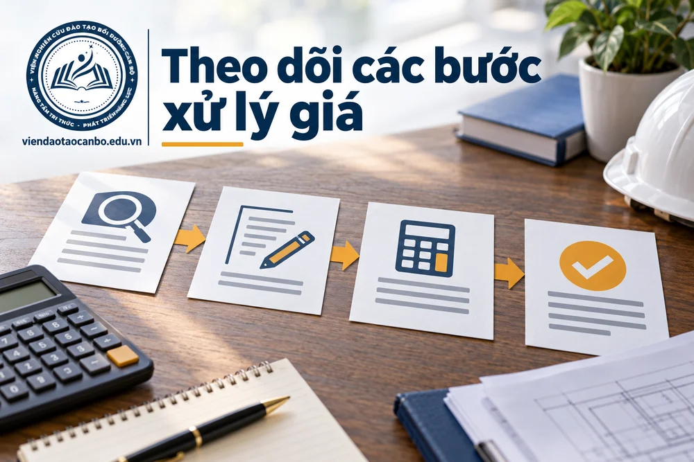 Theo dõi các bước xử lý giá
