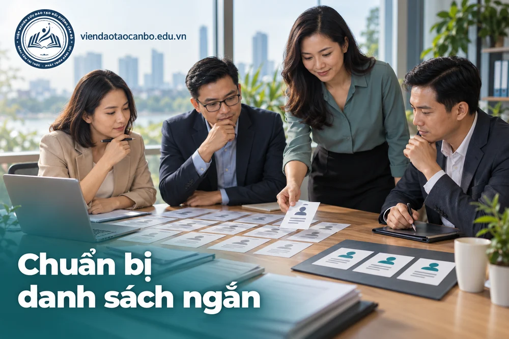 Chuẩn bị danh sách ngắn