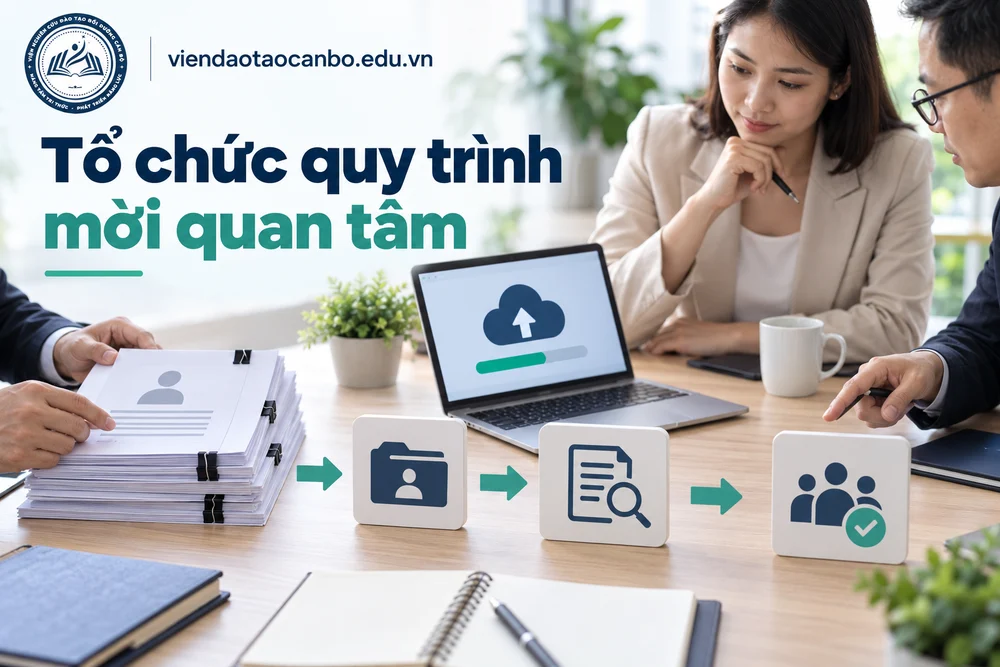 Tổ chức quy trình mời quan tâm