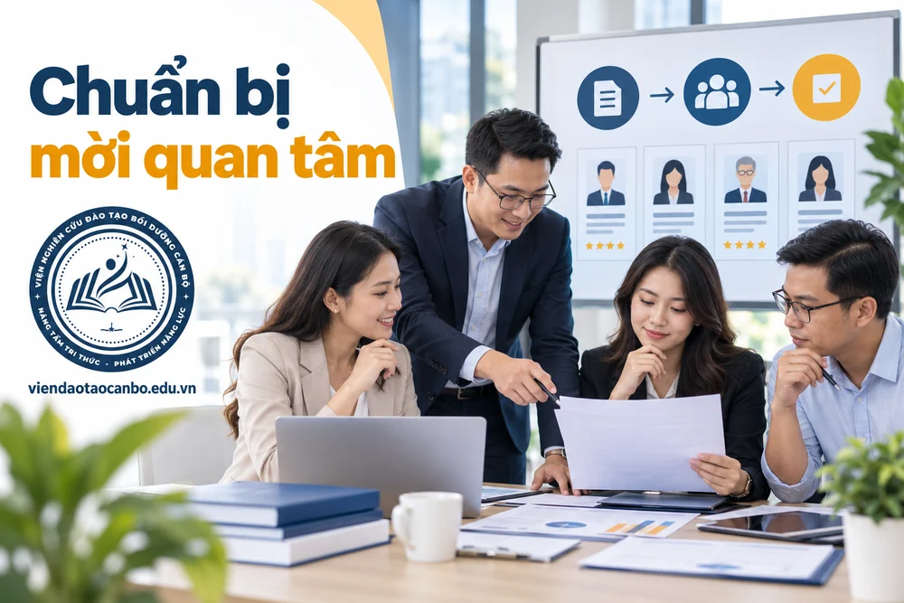 Chuẩn bị mời quan tâm