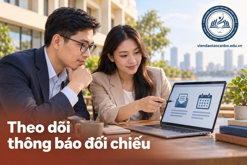 Theo dõi thông báo đối chiếu
