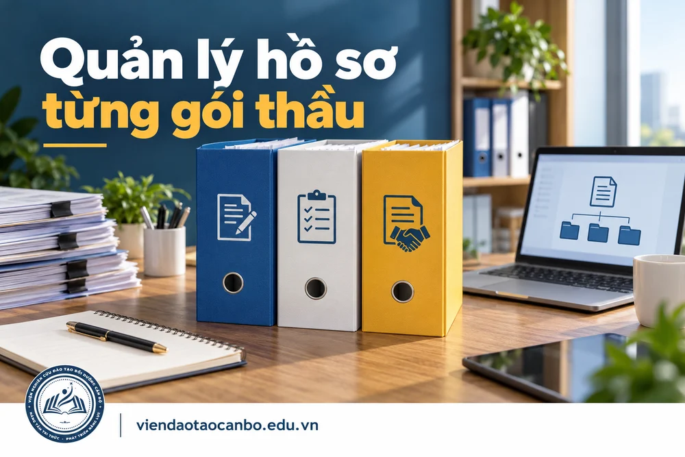 Quản lý hồ sơ từng gói thầu