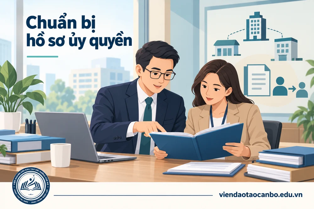 Chuẩn bị hồ sơ ủy quyền