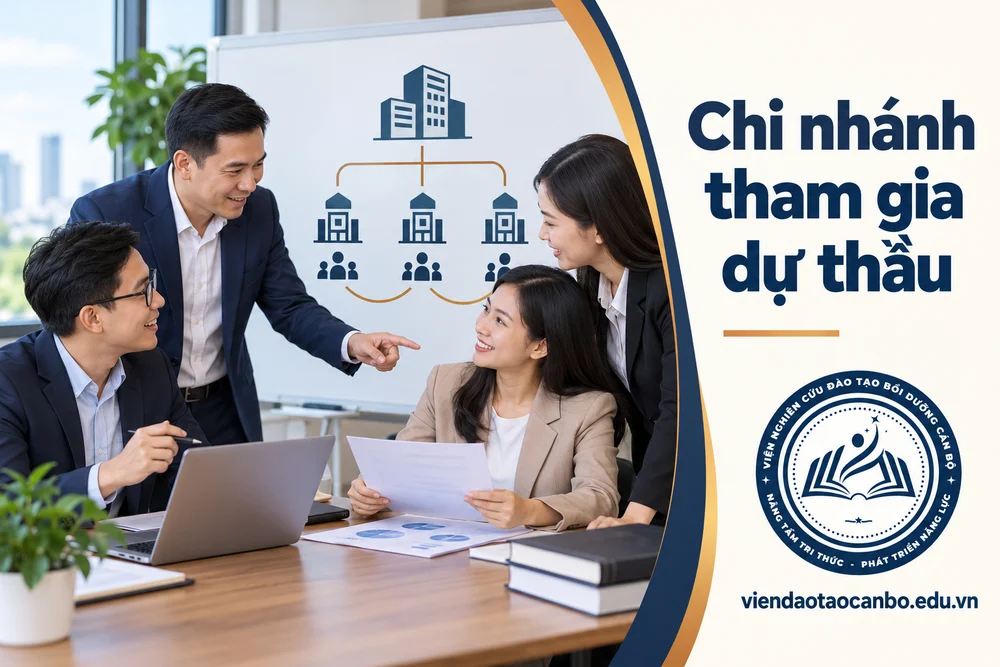 Chi nhánh tham gia dự thầu