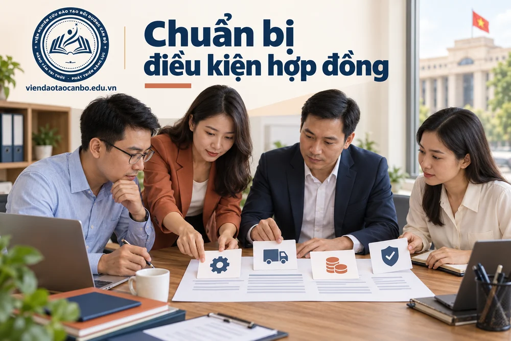 Chuẩn bị điều kiện hợp đồng