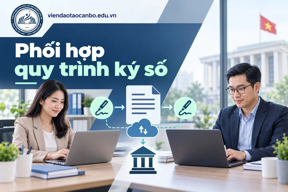 Phối hợp quy trình ký số
