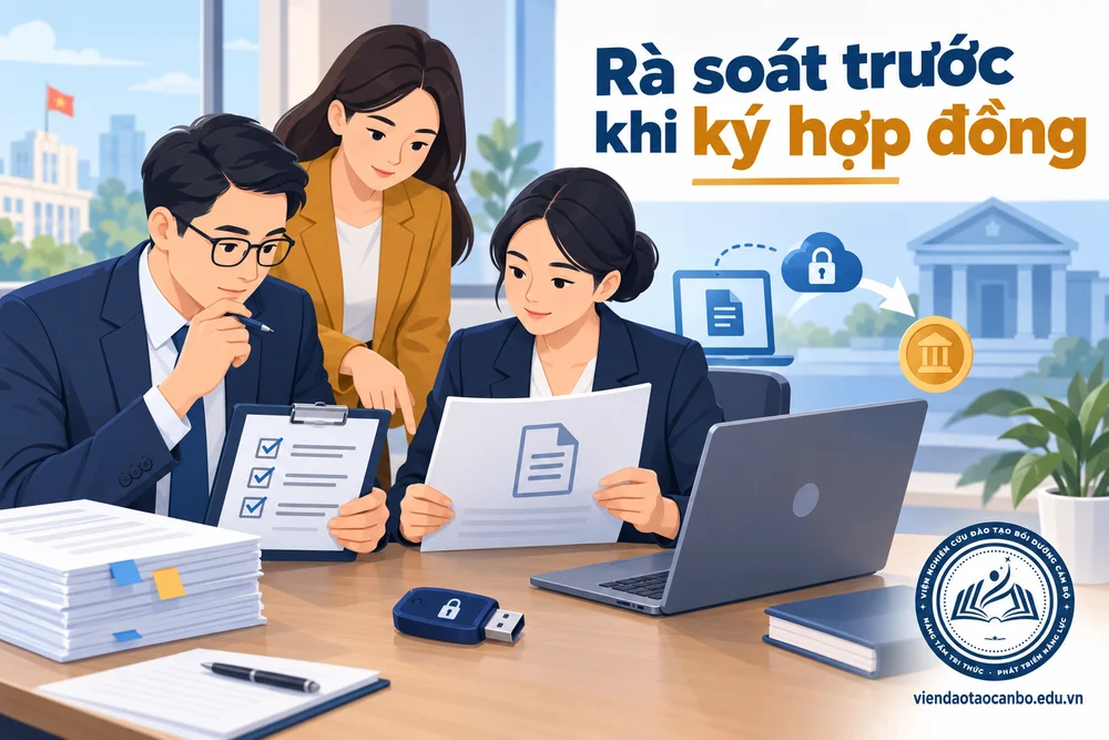 Rà soát trước khi ký hợp đồng