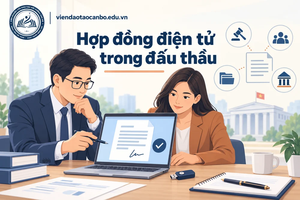 Hợp đồng điện tử trong đấu thầu
