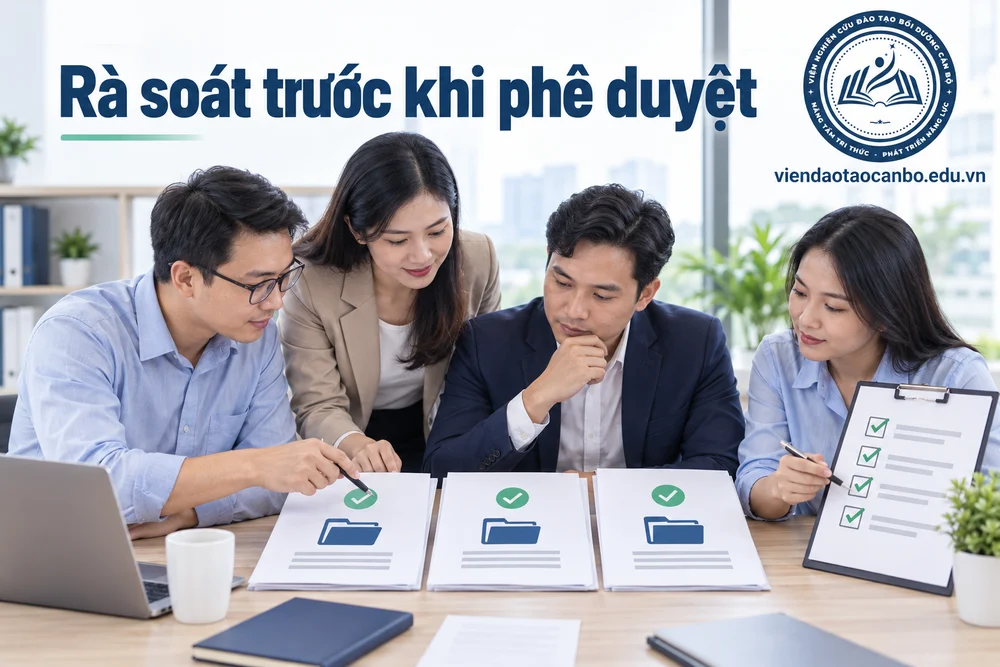 Rà soát trước khi phê duyệt