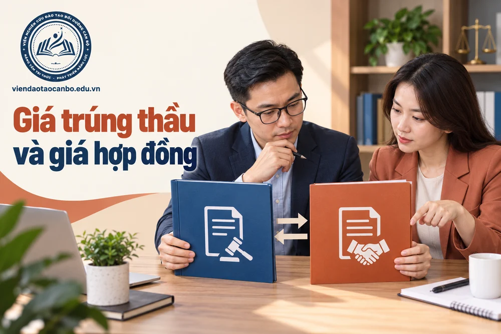 Giá trúng thầu và giá hợp đồng