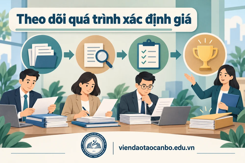 Theo dõi quá trình xác định giá