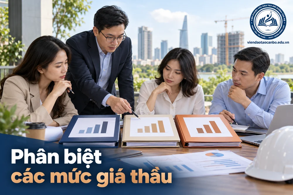 Phân biệt các mức giá thầu