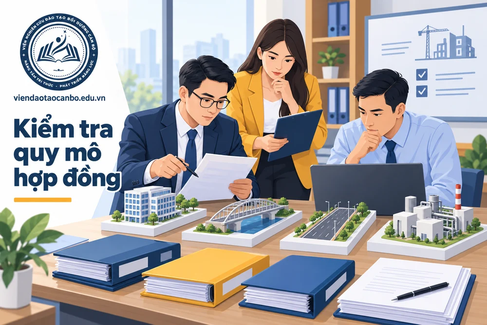 Kiểm tra quy mô hợp đồng