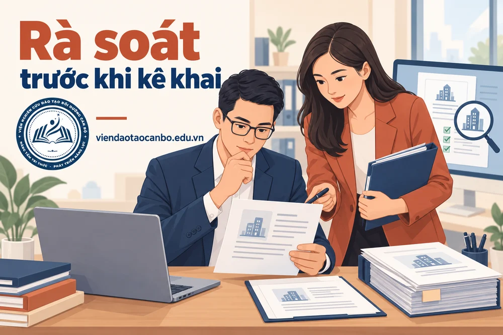 Rà soát trước khi kê khai