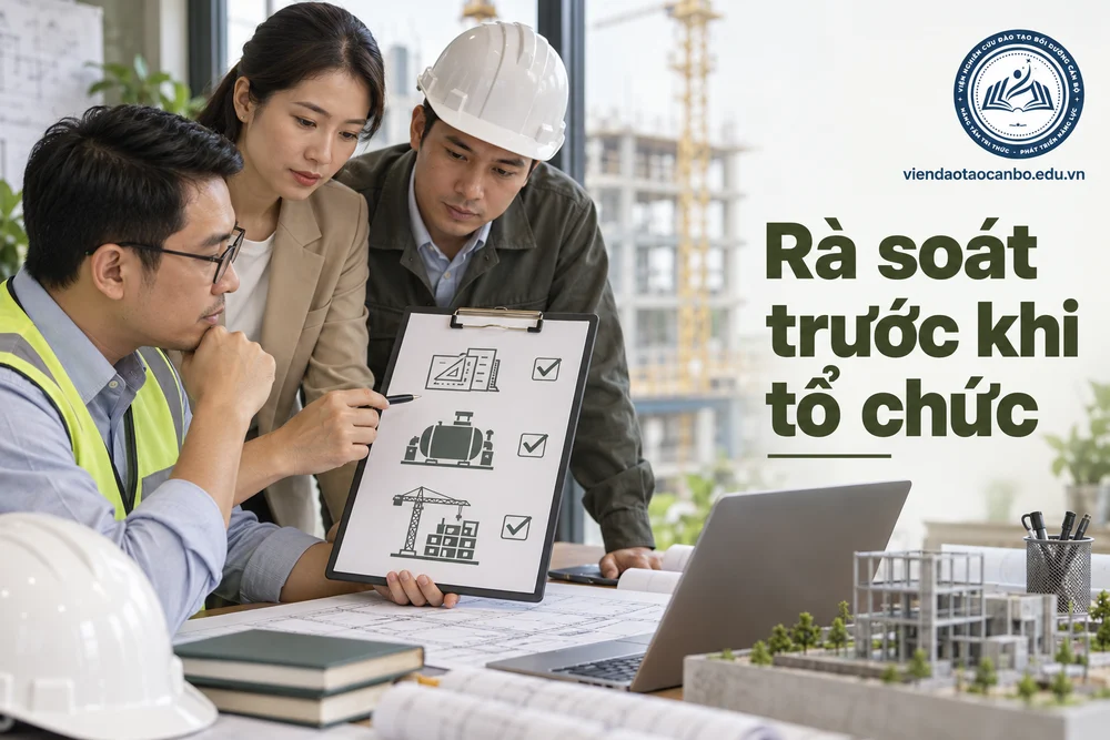 Rà soát trước khi tổ chức