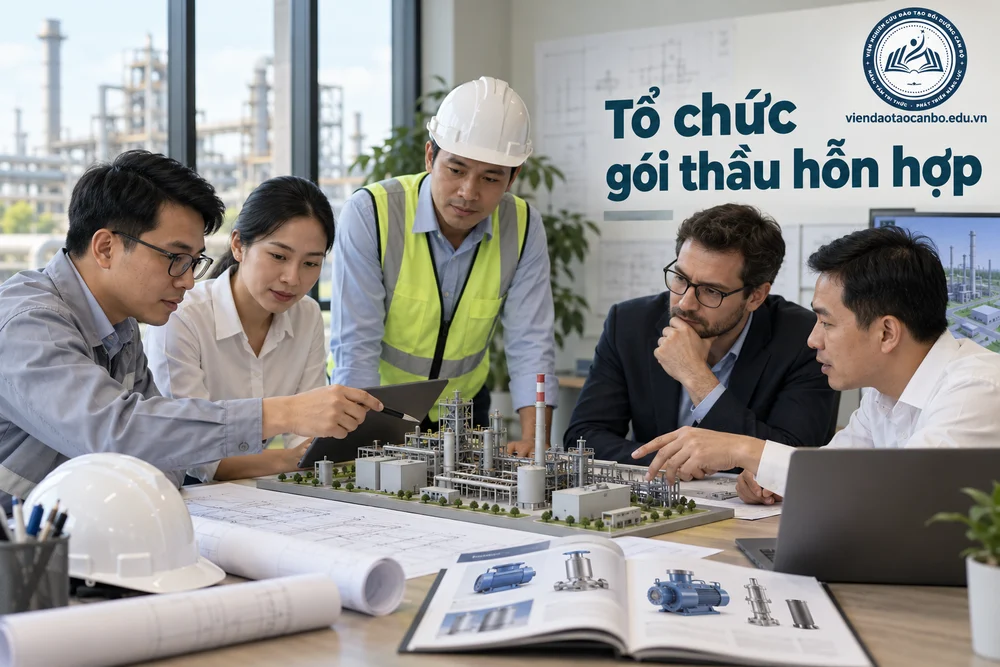 Gói thầu EPC, EP, EC, PC: khi nào được gộp, chọn mẫu E-HSMT nào, giới hạn để không hạn chế cạnh tranh
