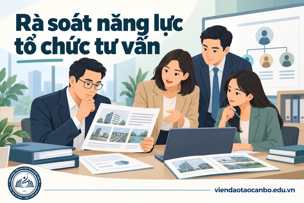 Rà soát năng lực tổ chức tư vấn