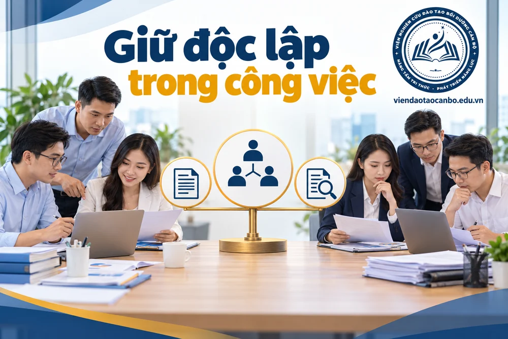 Giữ độc lập trong công việc