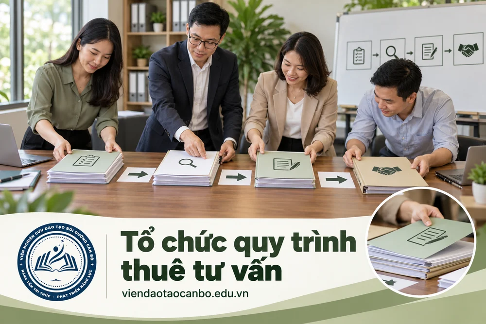 Tổ chức quy trình thuê tư vấn