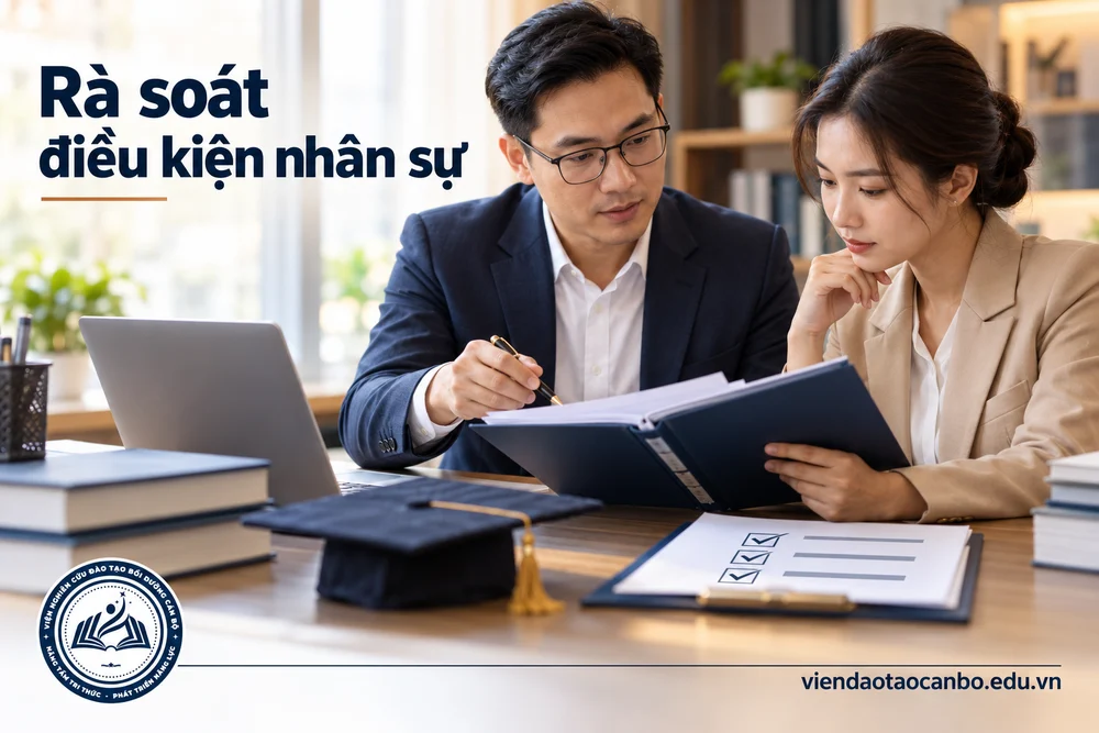 Rà soát điều kiện nhân sự
