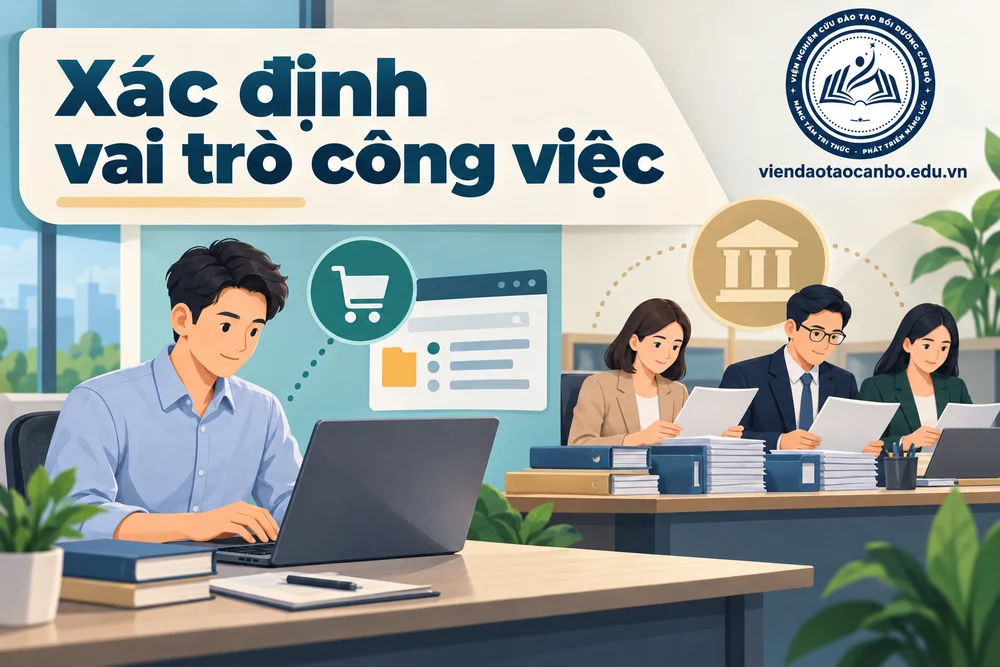 Xác định vai trò công việc