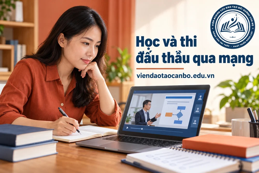 Chứng chỉ đấu thầu qua mạng có không? Cần chứng chỉ gì, học ở đâu, khác chứng chỉ nghiệp vụ ra sao