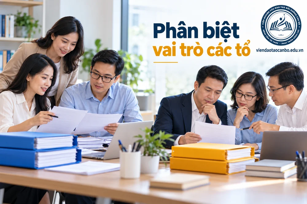 Phân biệt vai trò các tổ