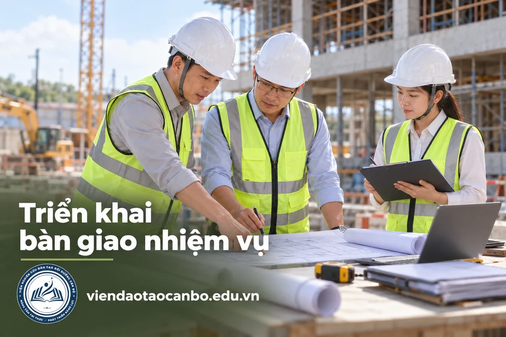 Triển khai bàn giao nhiệm vụ