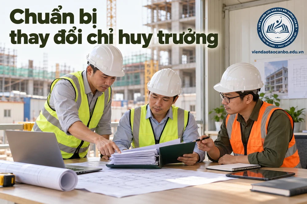 Chuẩn bị thay đổi chỉ huy trưởng