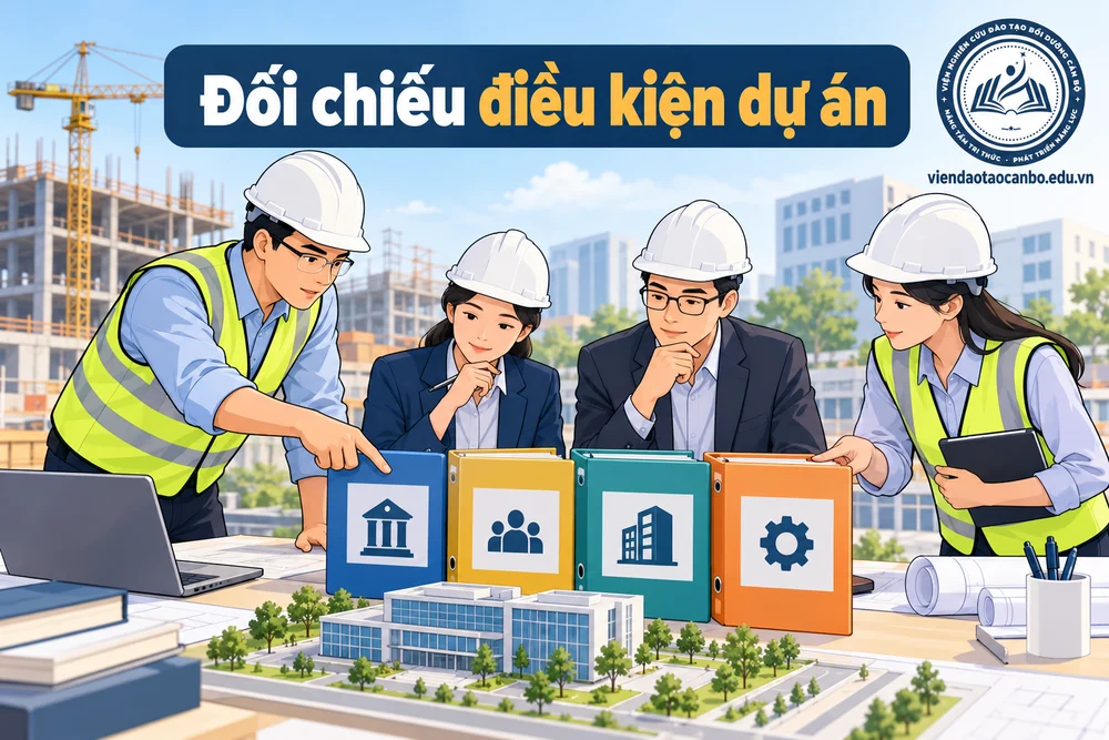 Đối chiếu điều kiện dự án