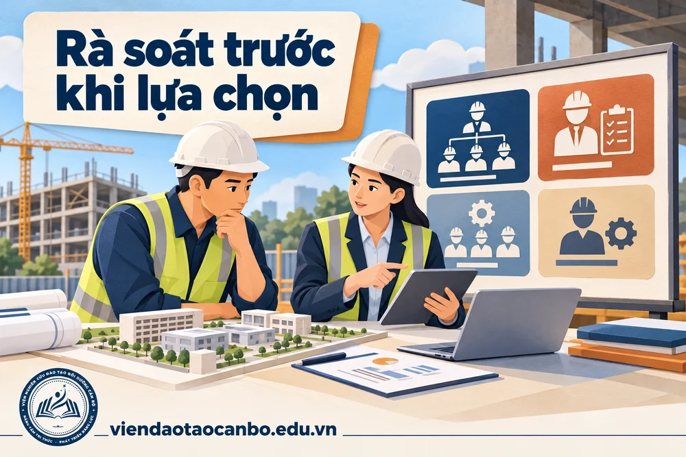 Rà soát trước khi lựa chọn
