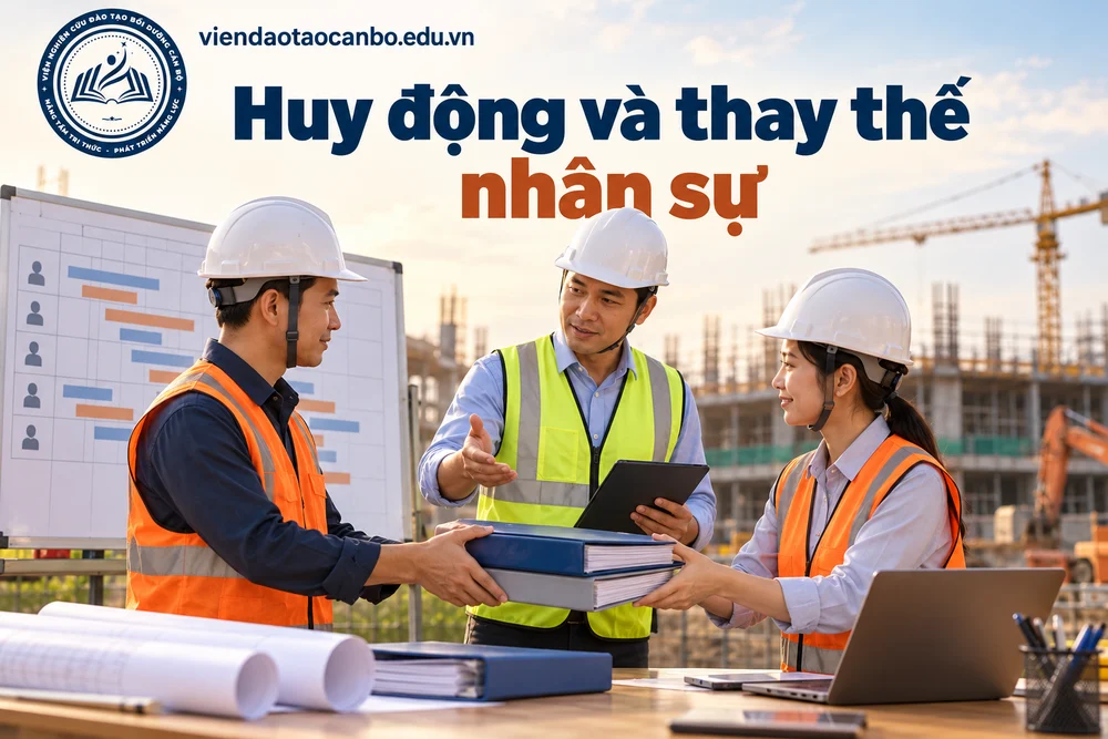Huy động và thay thế nhân sự