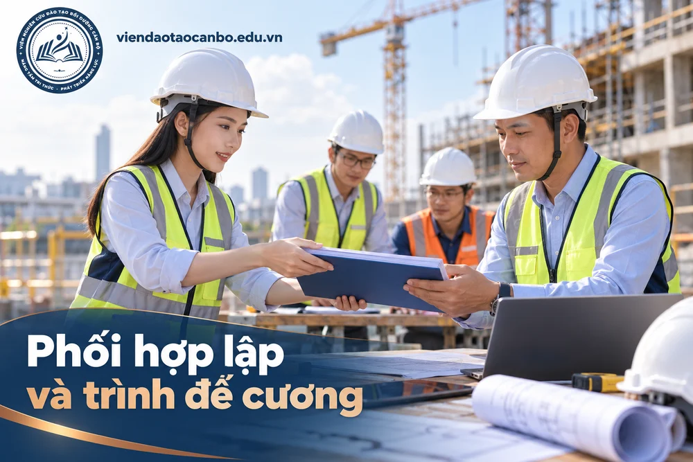 Phối hợp lập và trình đề cương
