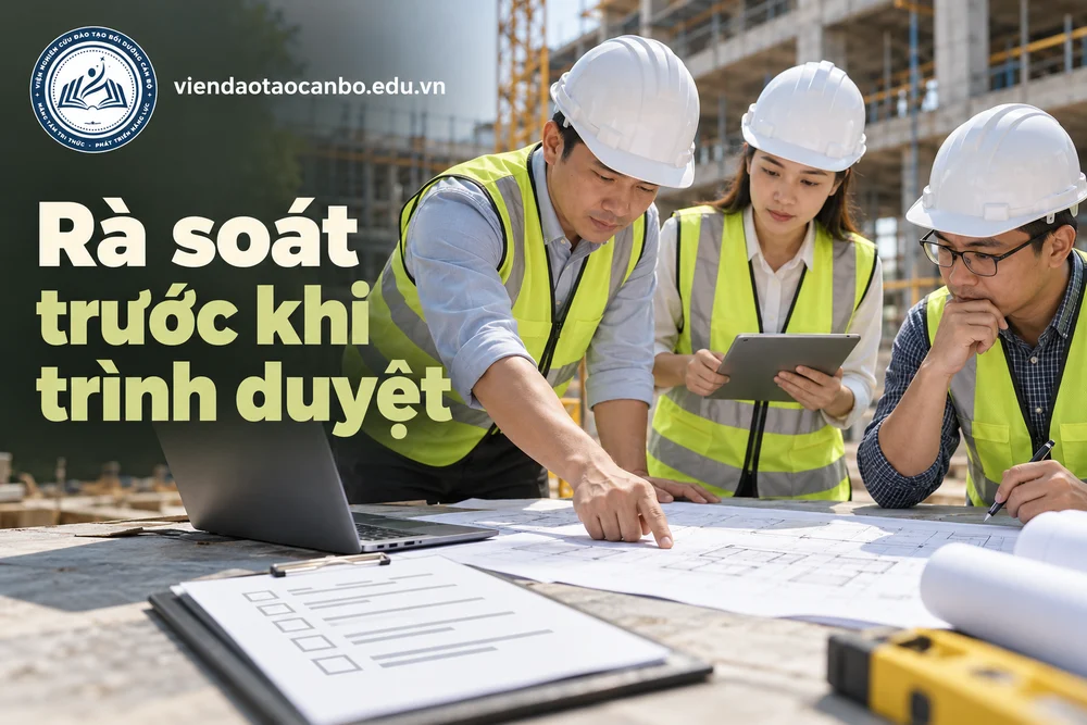 Rà soát trước khi trình duyệt