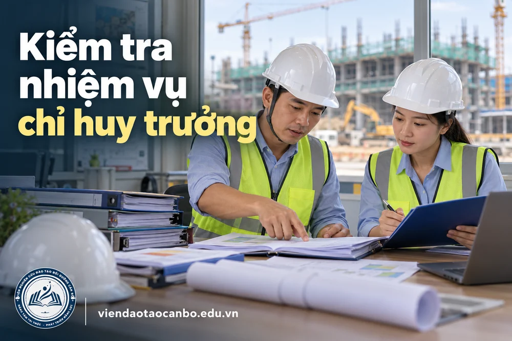 Kiểm tra nhiệm vụ chỉ huy trưởng