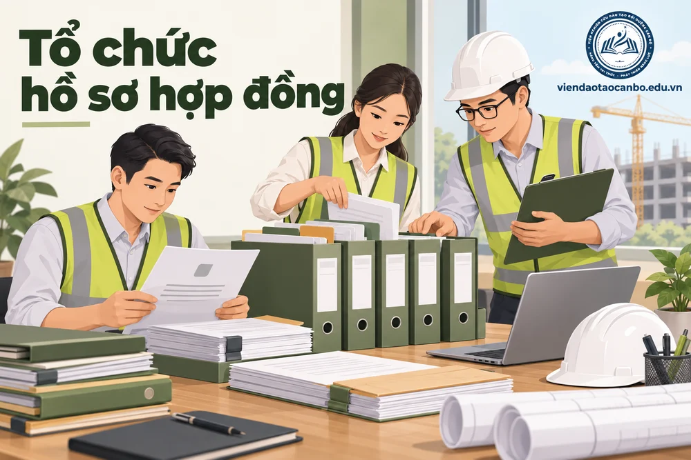 Tổ chức hồ sơ hợp đồng