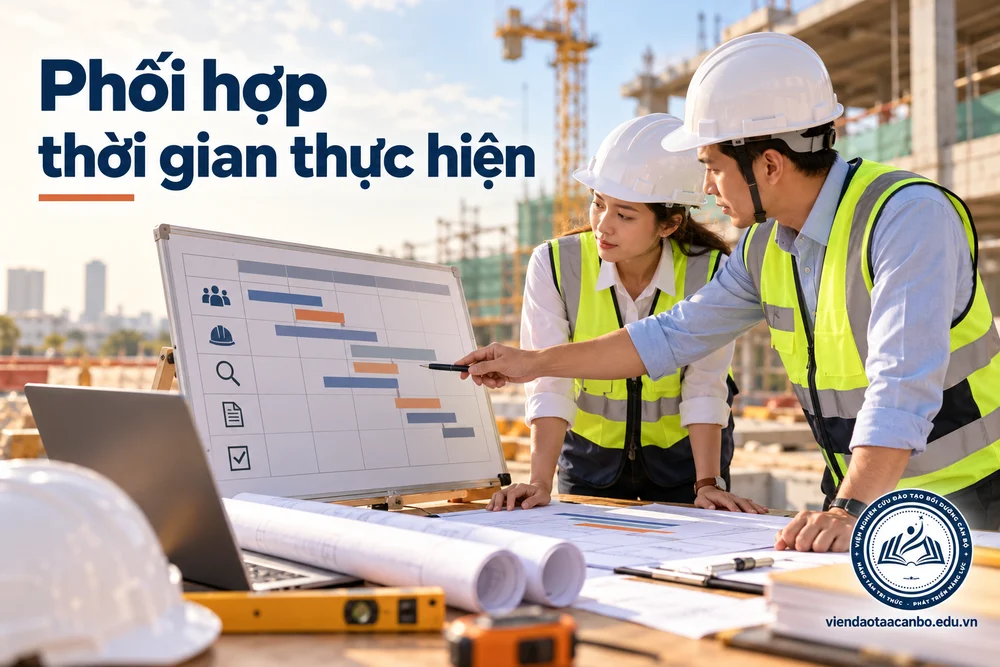 Phối hợp thời gian thực hiện