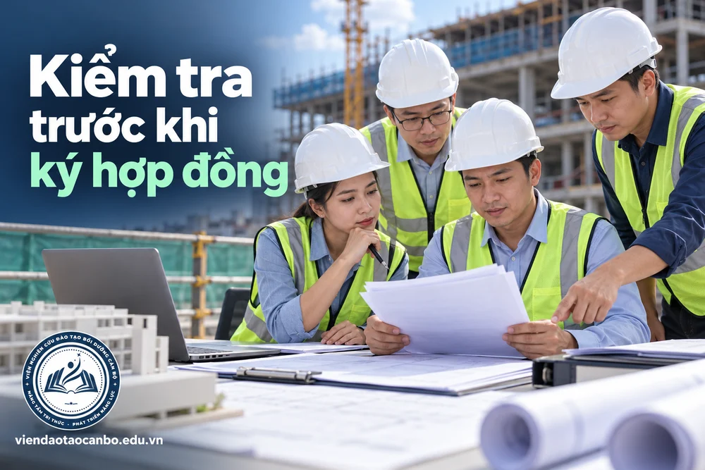Kiểm tra trước khi ký hợp đồng